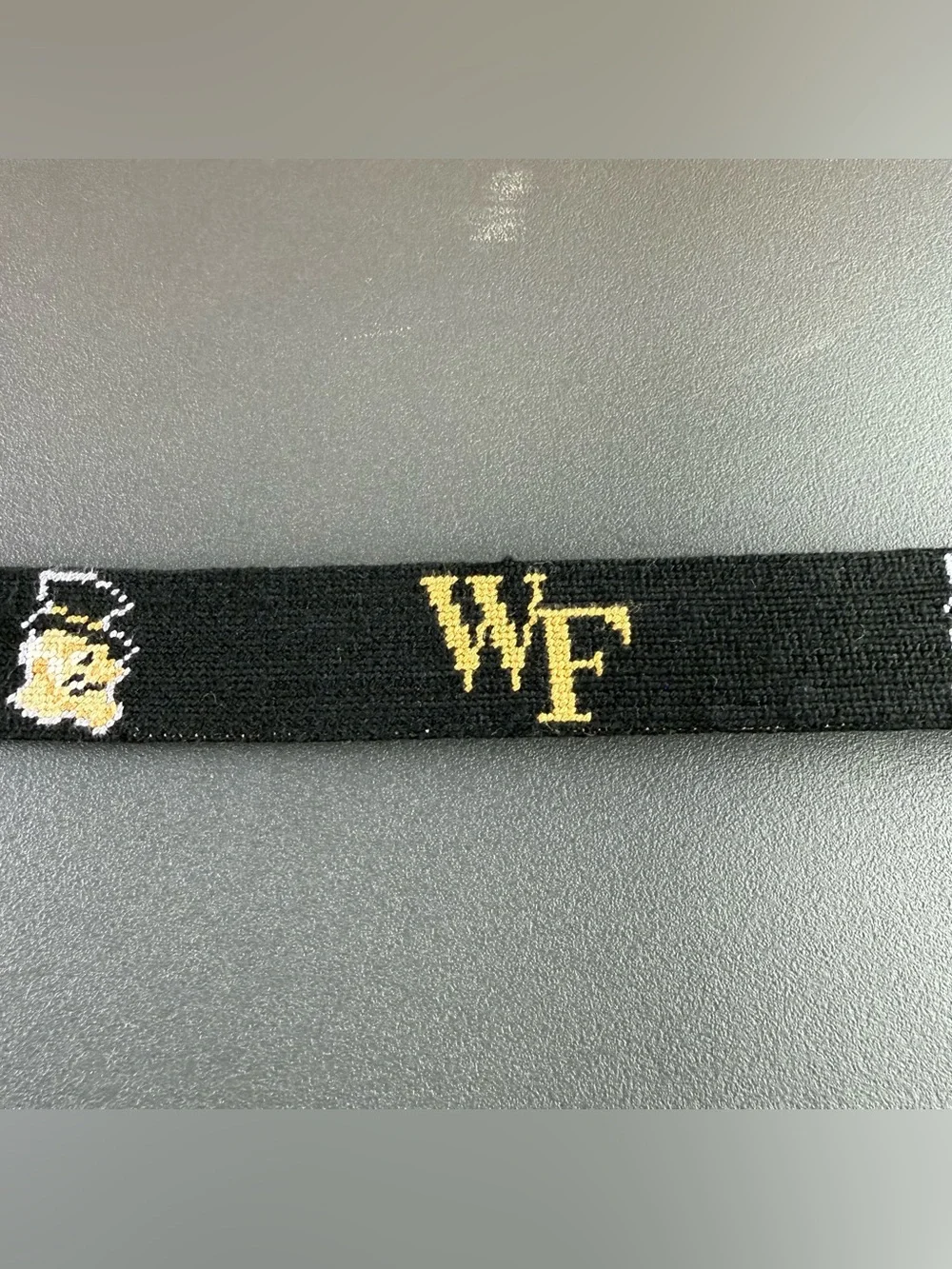 Smathers & Branson Wake Forest Demon Deacons Men’s $195 Needlepoint Belt size 38